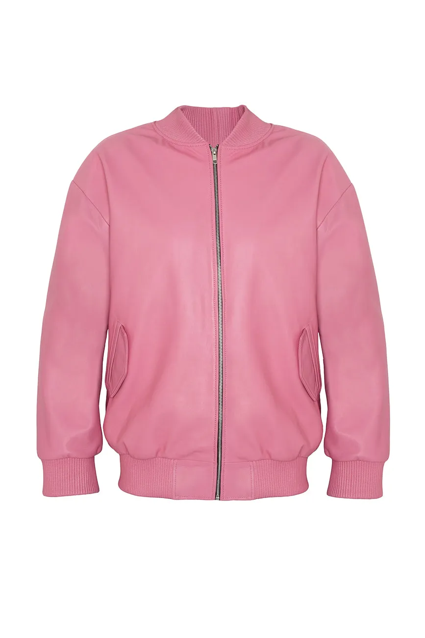 BOMBER JACKET PINK