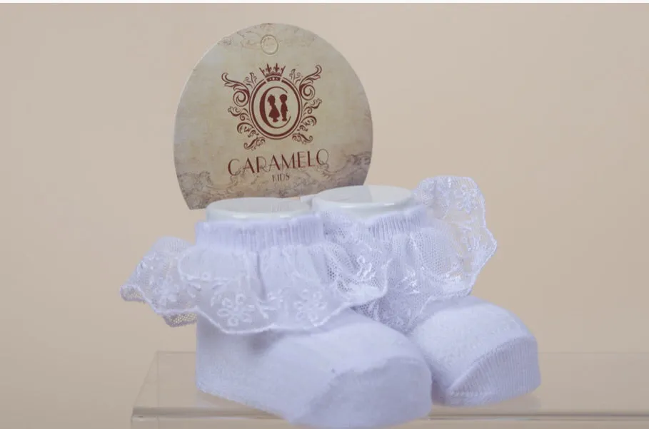Caramelo Frilly Socks
