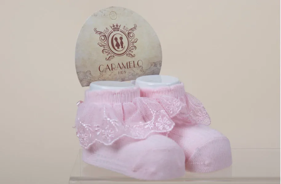 Caramelo Frilly Socks