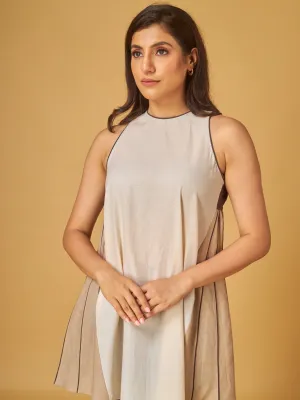 Ivory Cotton In-cut Top