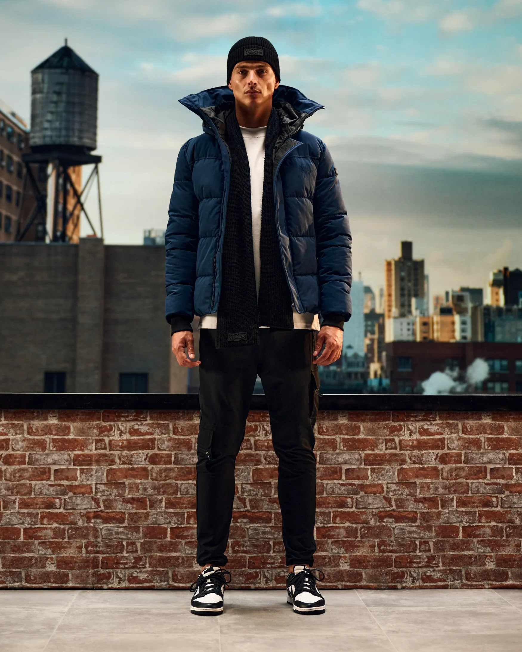 Malelions Men Porter Parka | Navy
