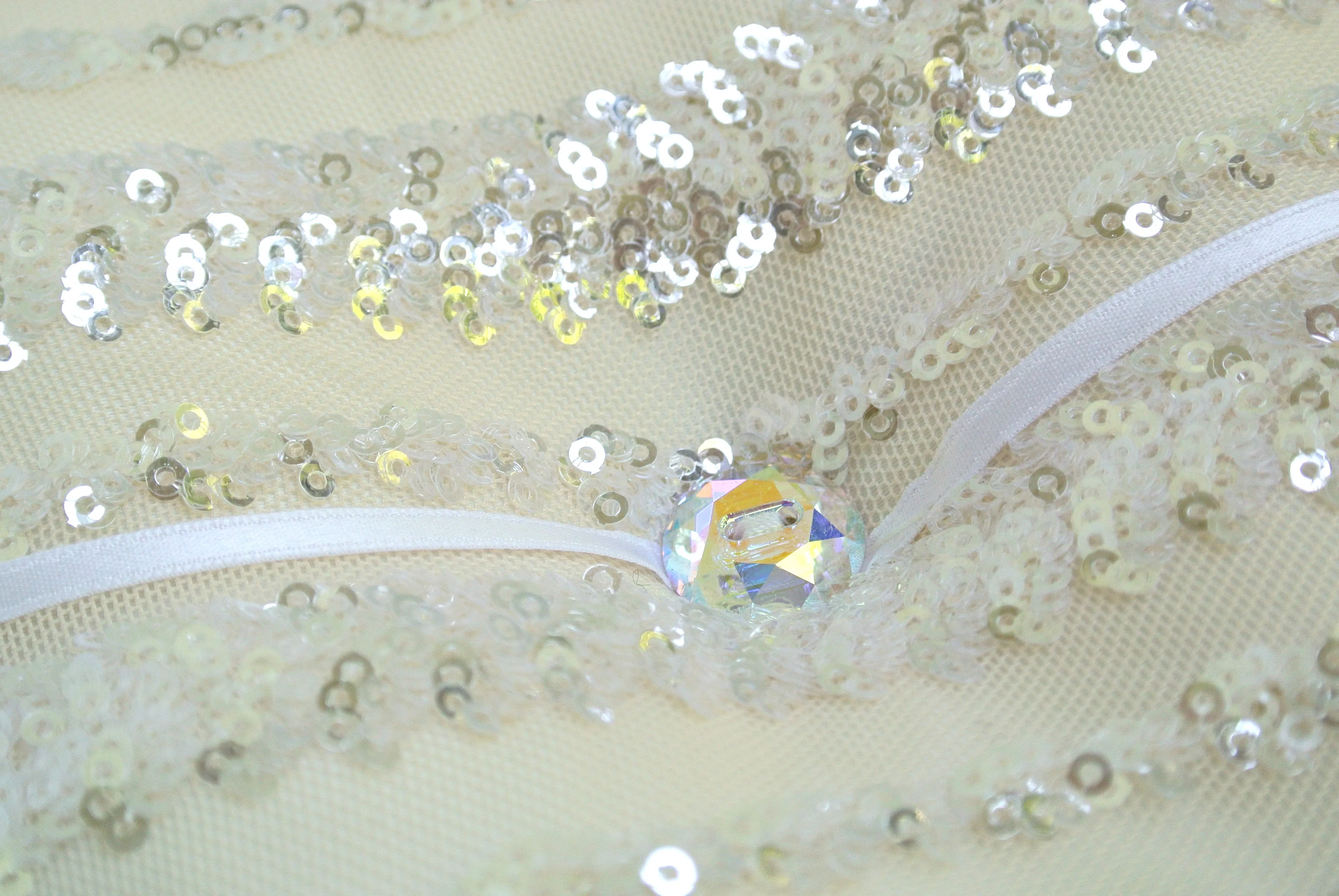 Sequin Shimmer Ring Bearer Pillow