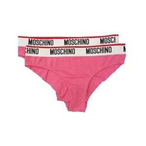 Set di 2 slip brasiliana con logo