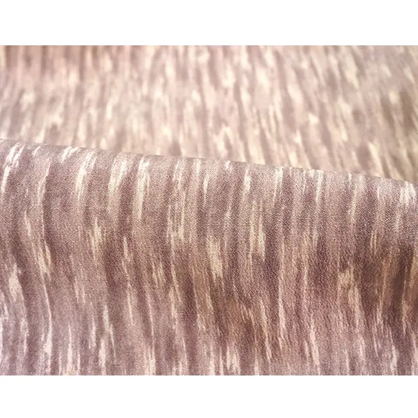 Vintage Haori Kimono Jacket Silk, Dusty Purple base, soft White Gradient Stripes