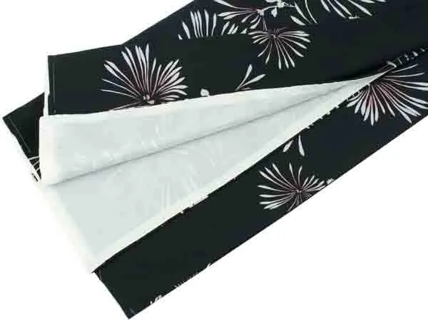 Washable pre-tailored Lined KIMONO【ONE-SIZE】(chrysanthemum pattern.)