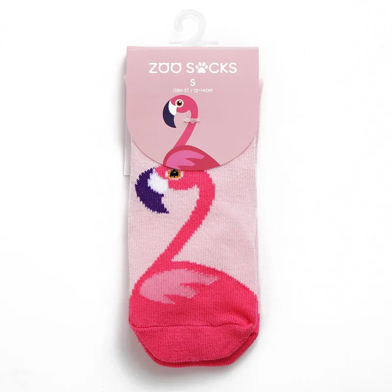 Zoo Flamingo Non-Slip Socks V1295