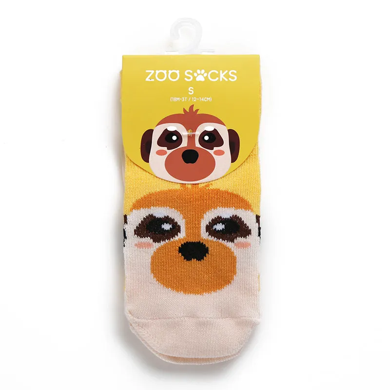 Zoo Meerkat Non-Slip Socks V1297