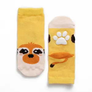Zoo Meerkat Non-Slip Socks V1297