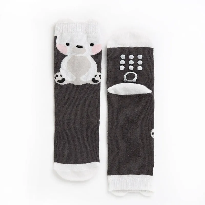 Zoo Polar Bear Knee Non-Slip Socks V1301